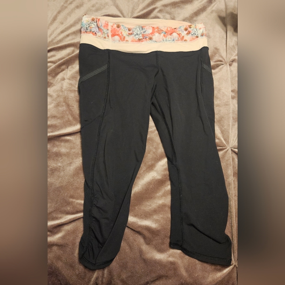 Lululemon Capris Size 6